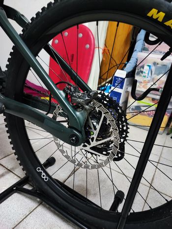 Used Orbea WILD M-TEAM 2025 2025 Mountainbike, Green — image 4 of 5