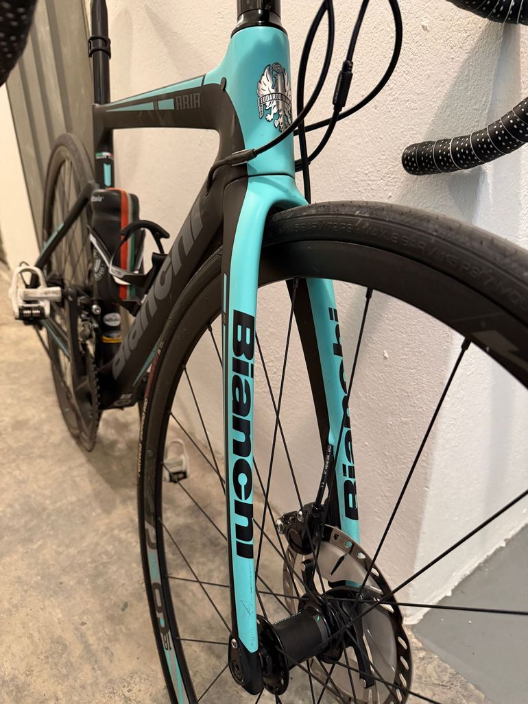 Used Bianchi Aria 105 2021 2021 Road & Gravel, Black — image 2 of 3