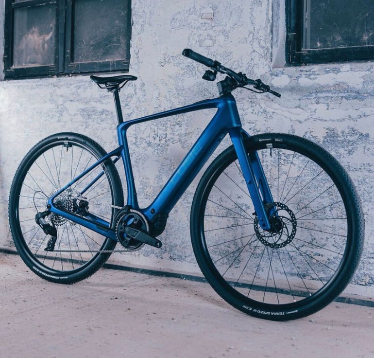 Used CUBE NULANE HYBRID C:62, SLX 400X 2025 2025 Road & Gravel, Blau — image 3 of 5