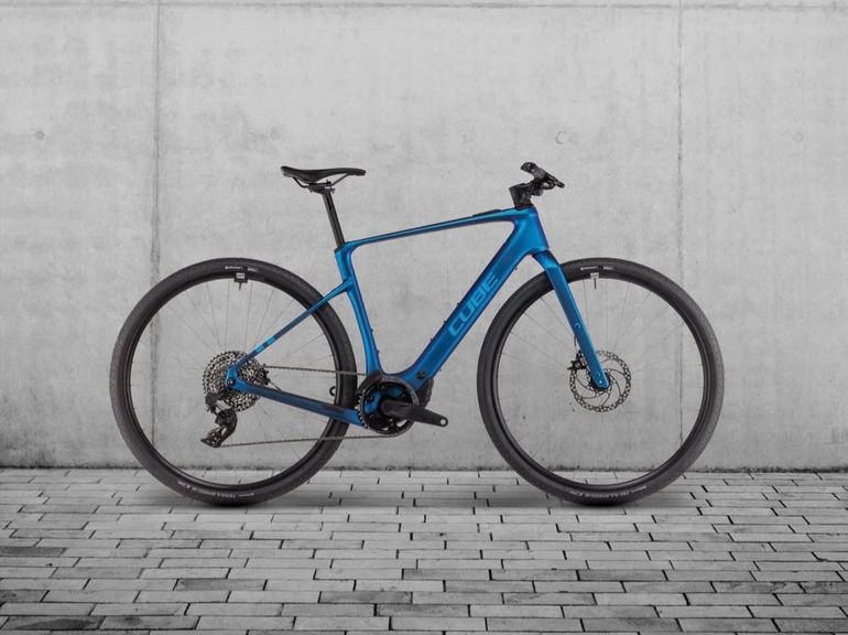 Used CUBE NULANE HYBRID C:62, SLX 400X 2025 2025 Road & Gravel, Blau — image 4 of 5