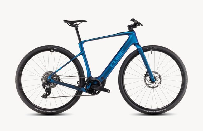 Used CUBE NULANE HYBRID C:62, SLX 400X 2025 2025 Road & Gravel, Blau — image 5 of 5
