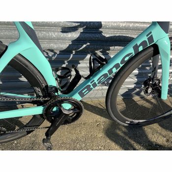 Used Bianchi Oltre Comp Ultegra Di2 2023 2023 Road & Gravel, Light Gray — image 2 of 3
