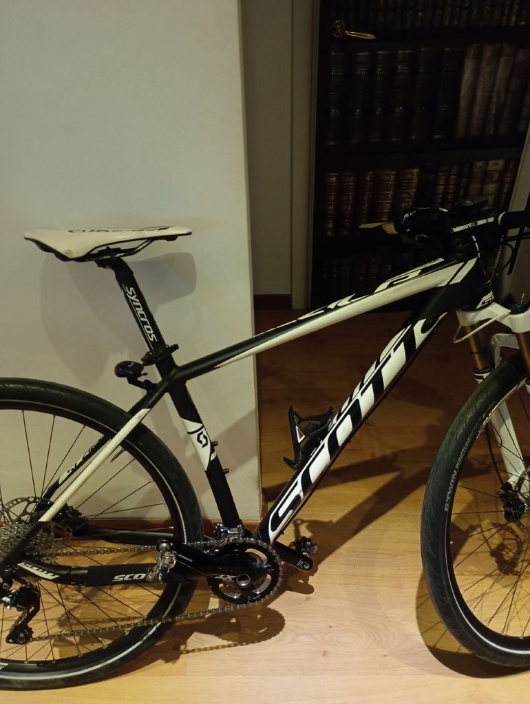 Used Scott Scott Custom Shimano Deore XT Di2 2017 Mountainbike, Black — image 1 of 4
