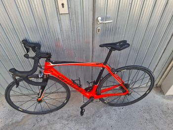 Used Specialized Tarmac SL4 Sport 2017 2017 Road & Gravel, Orange — image 3 of 7