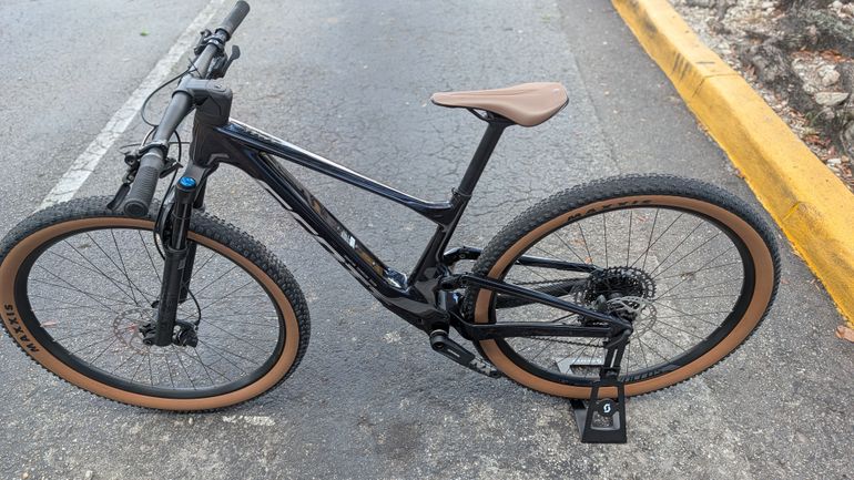 Used Scott 2023 SPARK RC COMP 2023 Mountainbike, Blue — image 2 of 5