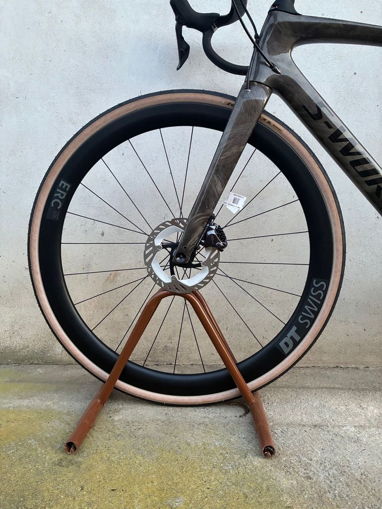 Used Specialized S-Works Roubaix SL8 Di2 2025 2025 Road & Gravel, Light Gray — image 8 of 8