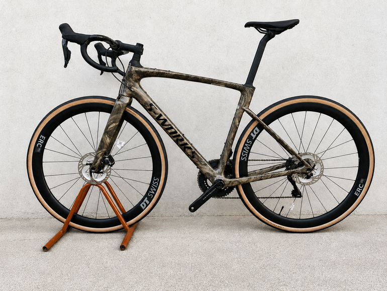 Used Specialized S-Works Roubaix SL8 Di2 2025 2025 Road & Gravel, Light Gray — image 1 of 8
