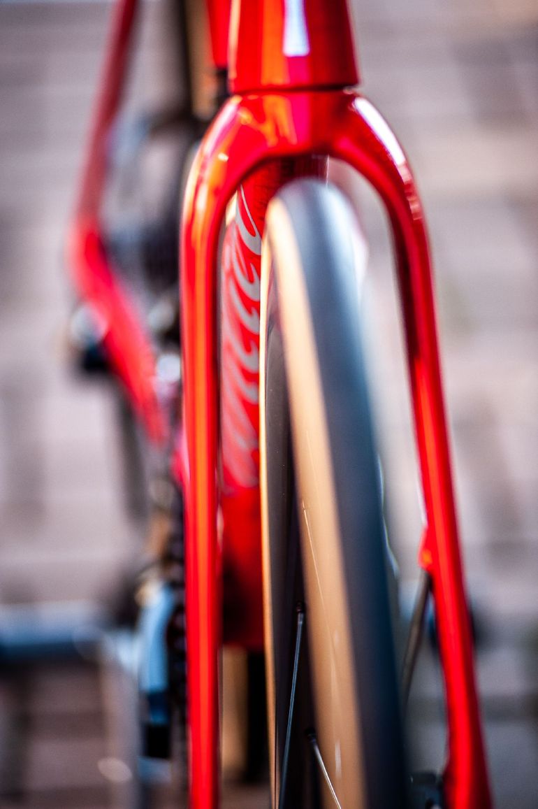 Used Wilier Filante SLR ID2 SHIMANO DURA ACE Di2 R9270 2025 2025 Road & Gravel, Red — image 9 of 10