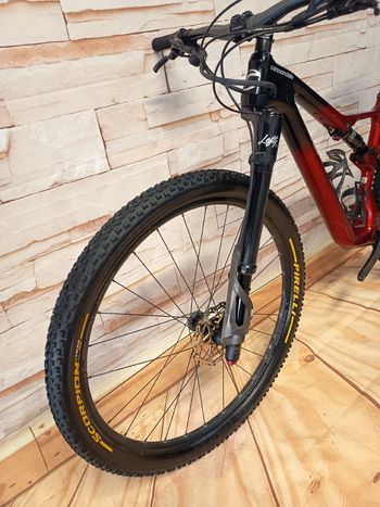 Used Cannondale Scalpel Carbon 3 2022 2022 Mountainbike, Red, 29 — image 3 of 10