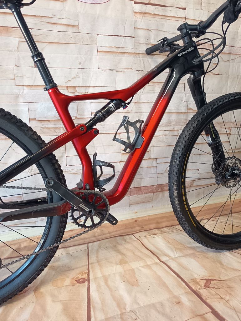 Used Cannondale Scalpel Carbon 3 2022 2022 Mountainbike, Red, 29 — image 8 of 10