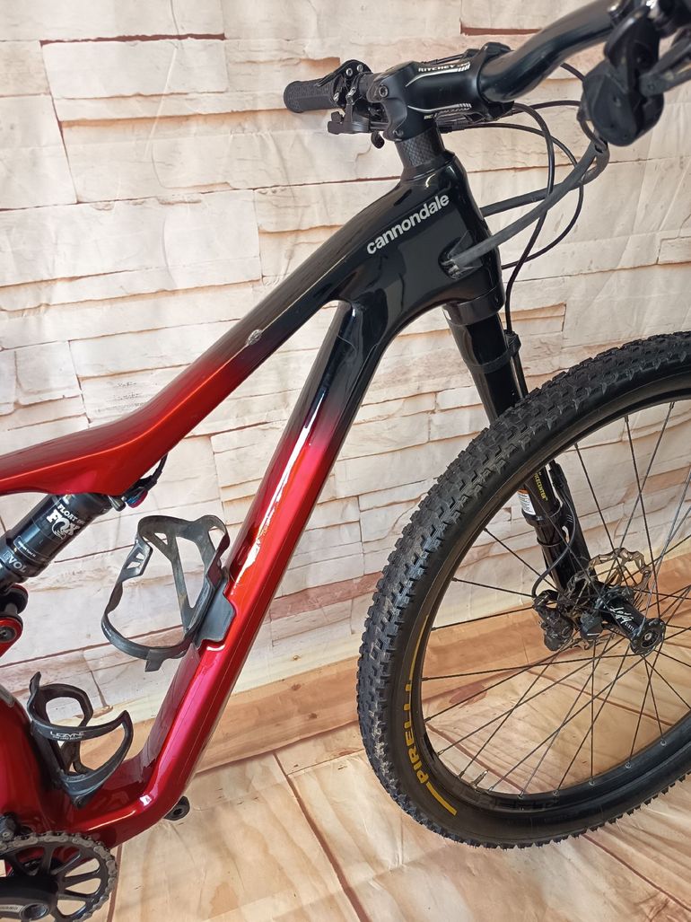 Used Cannondale Scalpel Carbon 3 2022 2022 Mountainbike, Red, 29 — image 5 of 10