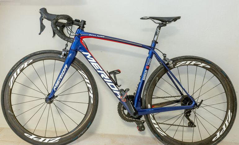 Used Merida Scultura Shimano Ultegra 2018 Road & Gravel, Azul — image 1 of 3