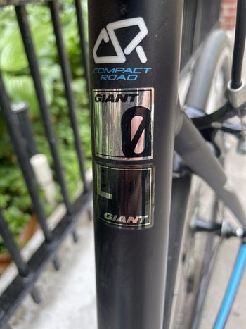 Used Giant Defy 3 2015 2015 Road & Gravel, Blue — image 4 of 5