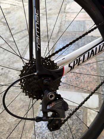Used Specialized Men's Tarmac SL5 Expert DA 2018 2018 Road & Gravel, White — image 2 of 7