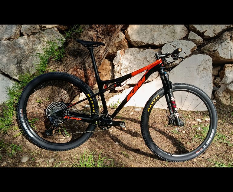 Used KTM Scarp Exonic 2019 2019 Mountainbike, Schwarz — image 1 of 7