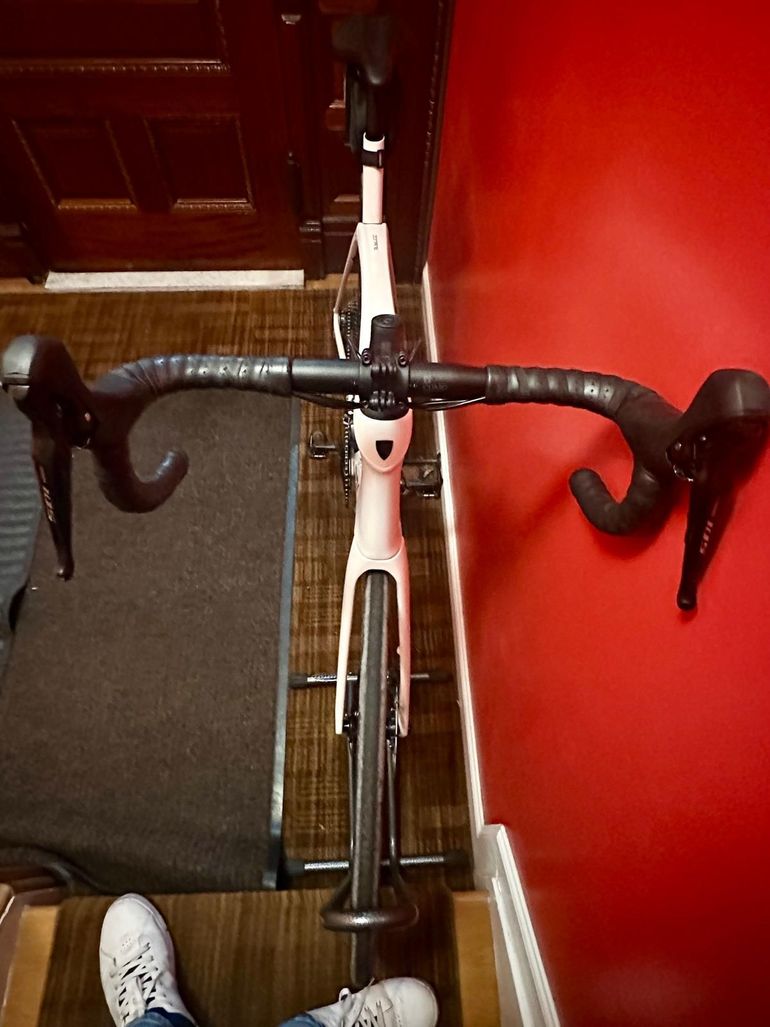 Used Trek Domane SL 5 2020 2020 Road & Gravel, White — image 5 of 6
