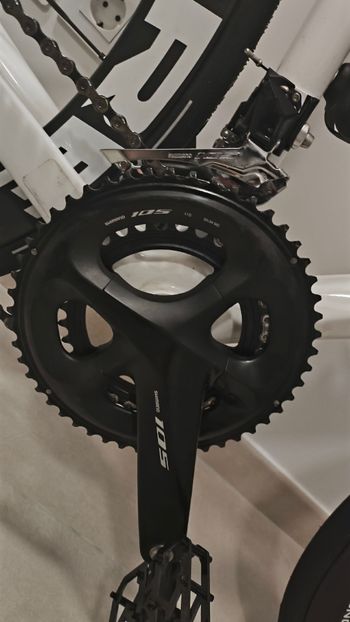Used Ridley Fenix Disc - Shimano 105 2x11sp 2023 2023 Road & Gravel, White — image 8 of 8