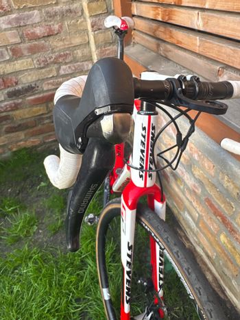 Used Stevens Prestige Shimano Ultegra 2017 Road & Gravel, White — image 5 of 8