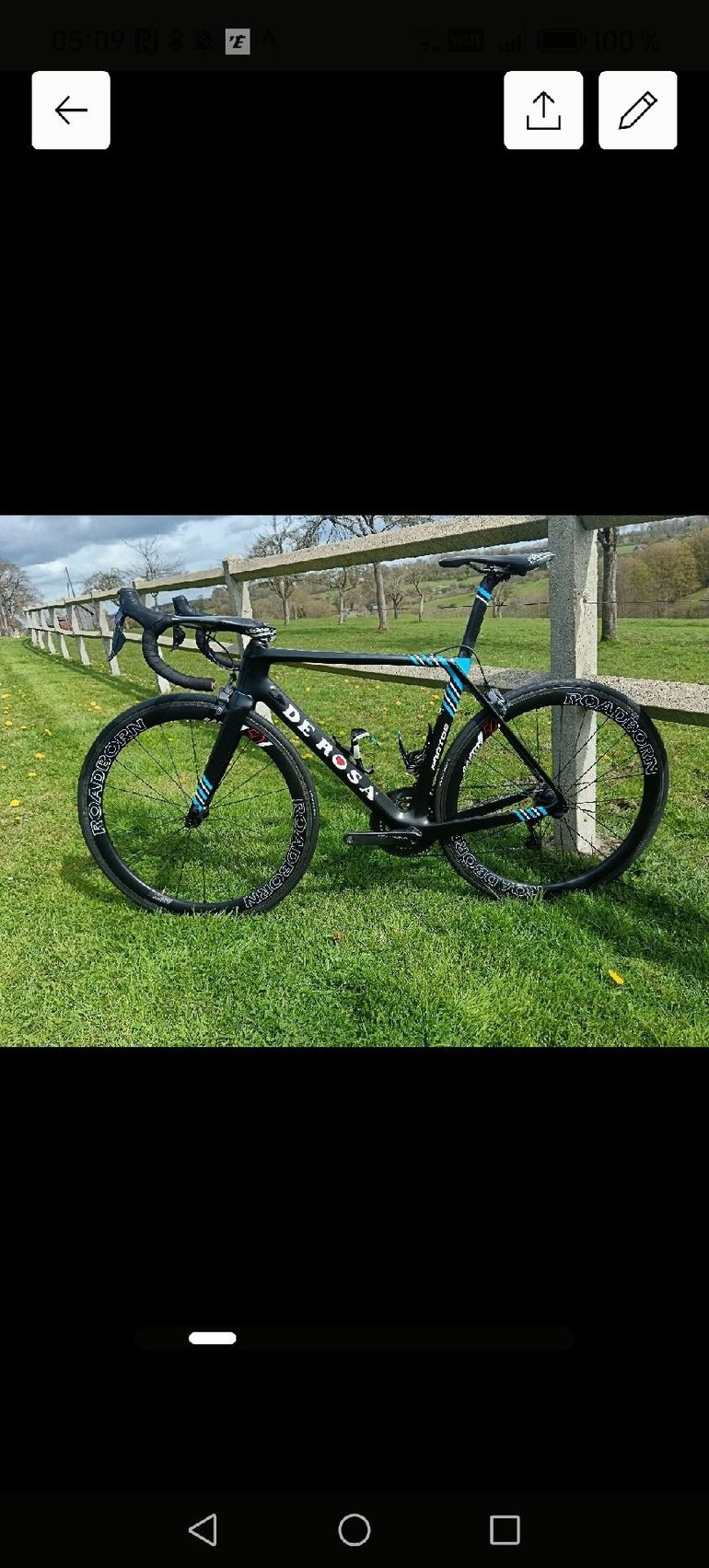 Used protos Protos Custom Shimano Ultegra Di2 2020 Road & Gravel, Black — image 2 of 9