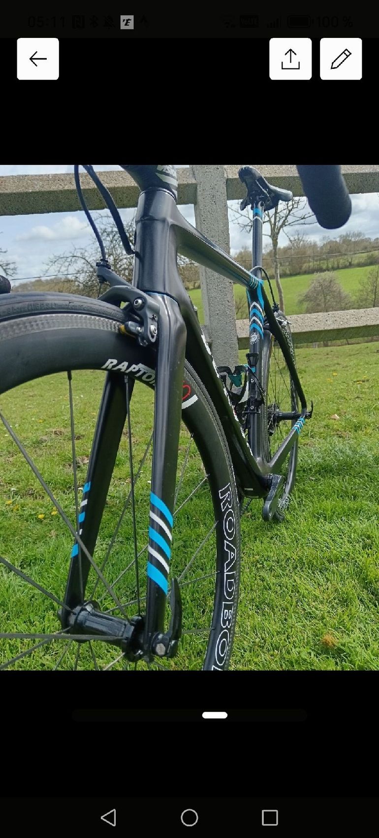 Used protos Protos Custom Shimano Ultegra Di2 2020 Road & Gravel, Black — image 6 of 9
