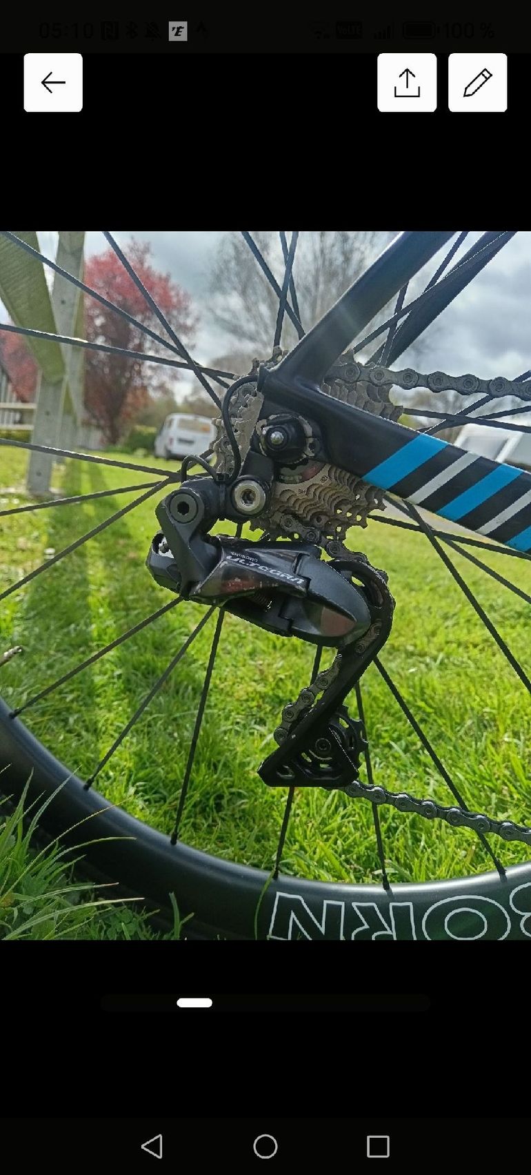 Used protos Protos Custom Shimano Ultegra Di2 2020 Road & Gravel, Black — image 3 of 9