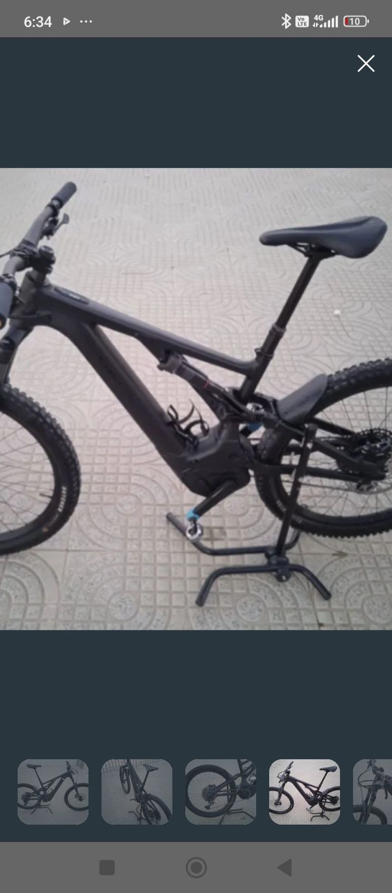 Used Specialized Specialized Turbo Levo Alloy 2024 Mountainbike, Black — image 5 of 6