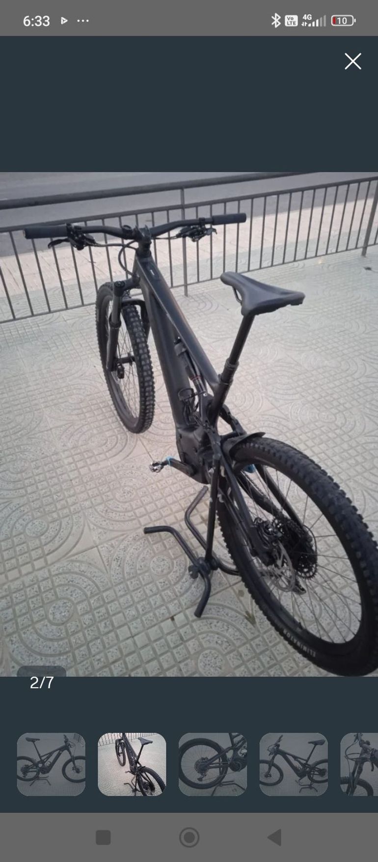 Used Specialized Specialized Turbo Levo Alloy 2024 Mountainbike, Black — image 2 of 6