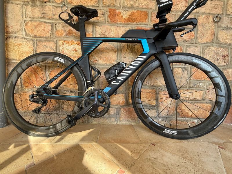 Gebrauchtes Canyon Speedmax CF SLX 8.0 2020 2020 Road & Gravel, Blau — Bild 9 von 11