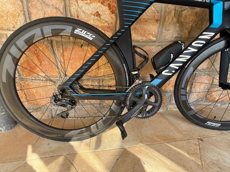 Gebrauchtes Canyon Speedmax CF SLX 8.0 2020 2020 Road & Gravel, Blau — Bild 5 von 11