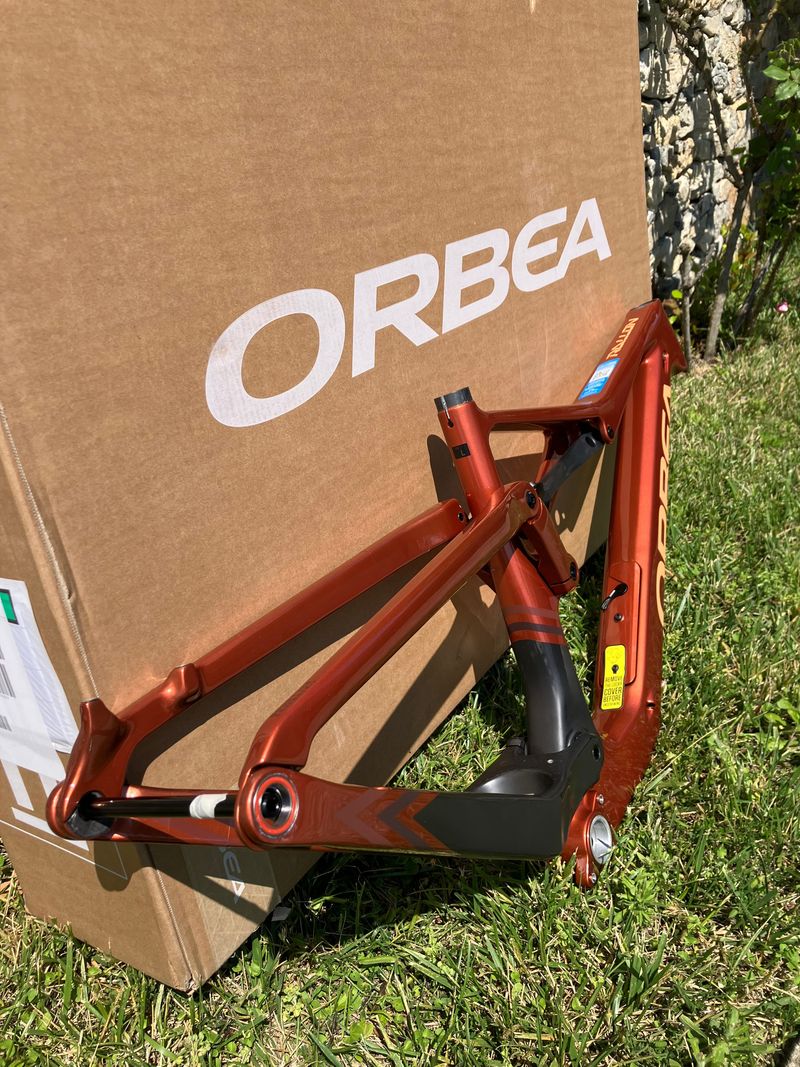 Used Orbea RALLON M10 2024 Frameset 2024 Mountainbike, Orange, 29 — image 6 of 6