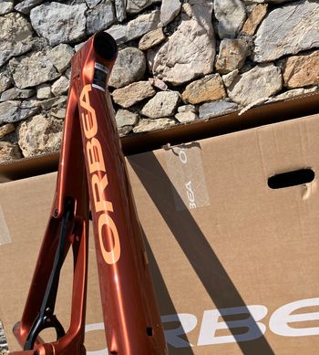 Used Orbea RALLON M10 2024 Frameset 2024 Mountainbike, Orange, 29 — image 3 of 6