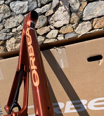 Used Orbea RALLON M10 2024 Frameset 2024 Mountainbike, Orange, 29 — image 3 of 6