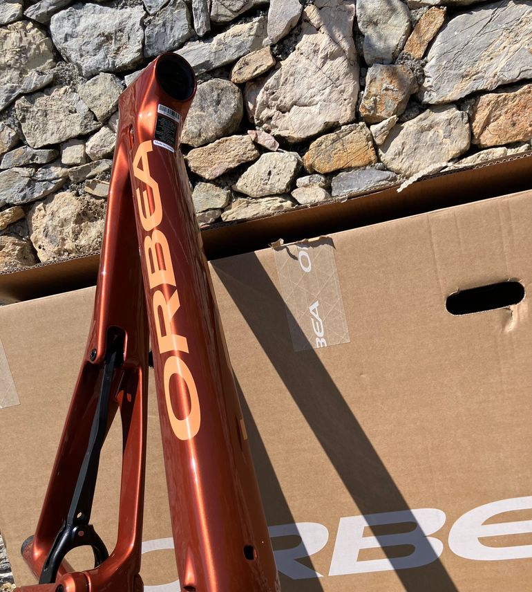Used Orbea RALLON M10 2024 Frameset 2024 Mountainbike, Orange, 29 — image 3 of 6