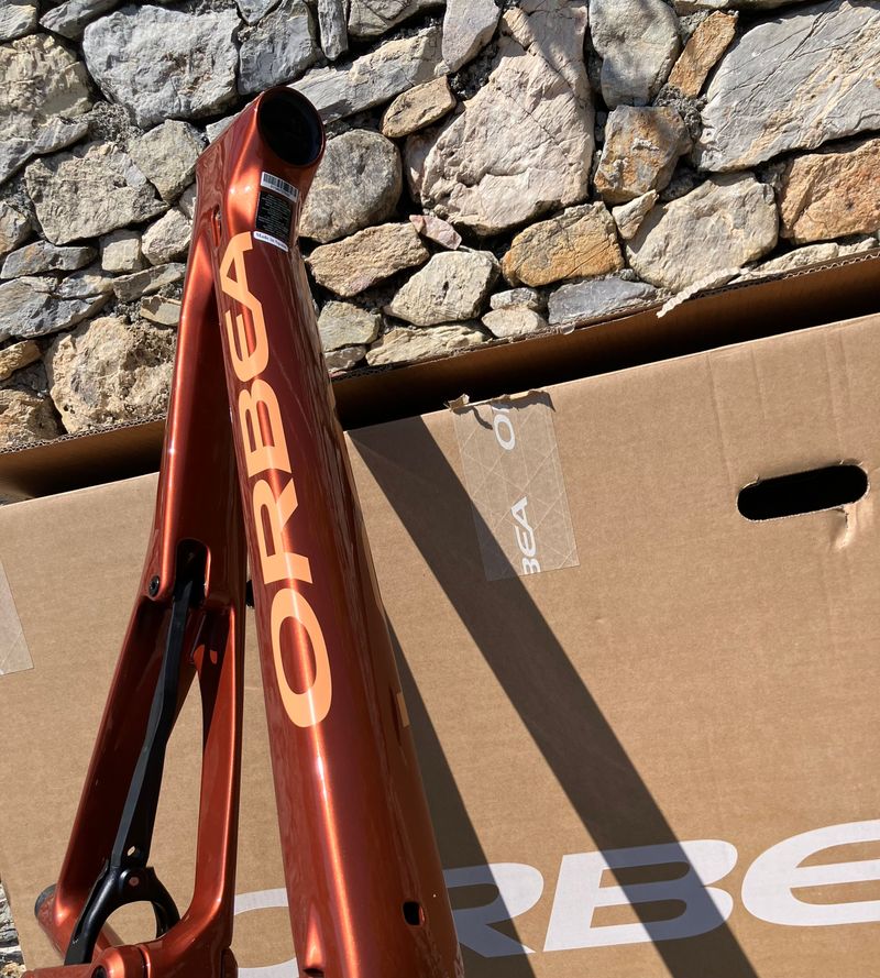 Used Orbea RALLON M10 2024 Frameset 2024 Mountainbike, Orange, 29 — image 3 of 6