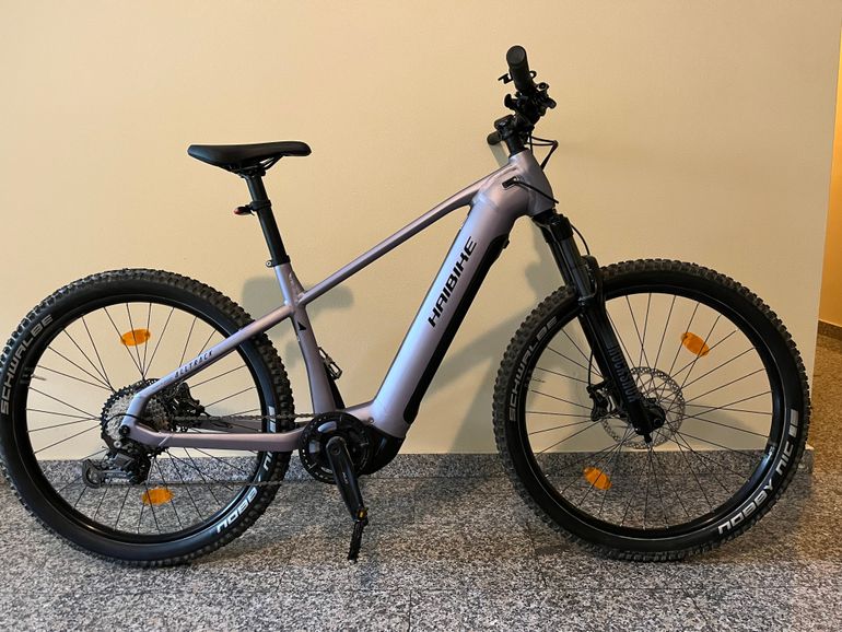 Used Haibike AllTrack 7 2024 2024 Mountainbike, Light Gray, 27.5 (650B) — image 4 of 9