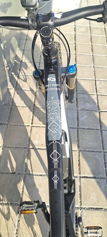 Used CUBE STEREO HYBRID 120 HPA SL 500 27.5+ 2017 2017 Mountainbike, Black, 27.5 — image 2 of 3