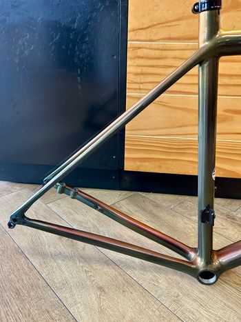 Used Specialized S-Works Aethos Frameset - FACT 12r Carbon 2024 Frameset 2024 Road & Gravel, Orange — image 3 of 4