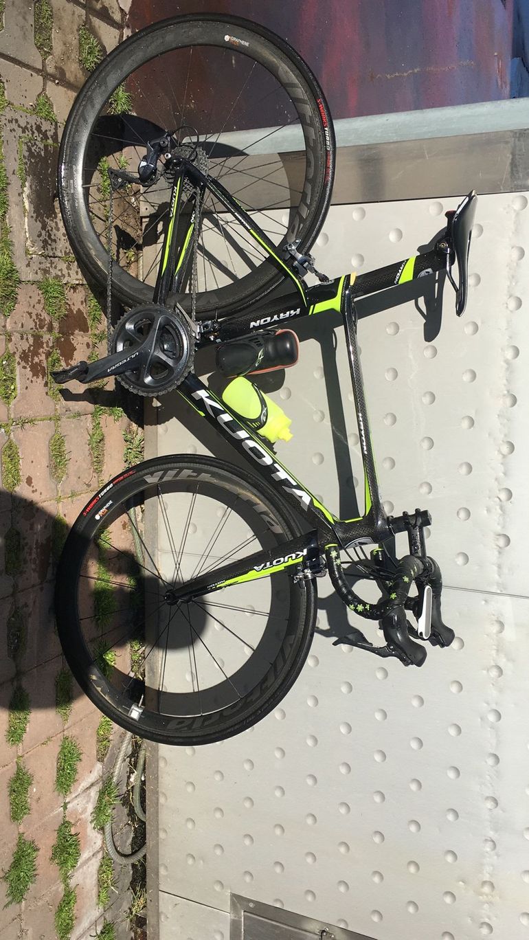 Used Kuota Kryon Ultegra Kuota Kryon Ultegra Custom Shimano Ultegra 2020 Road & Gravel, Black — image 4 of 6