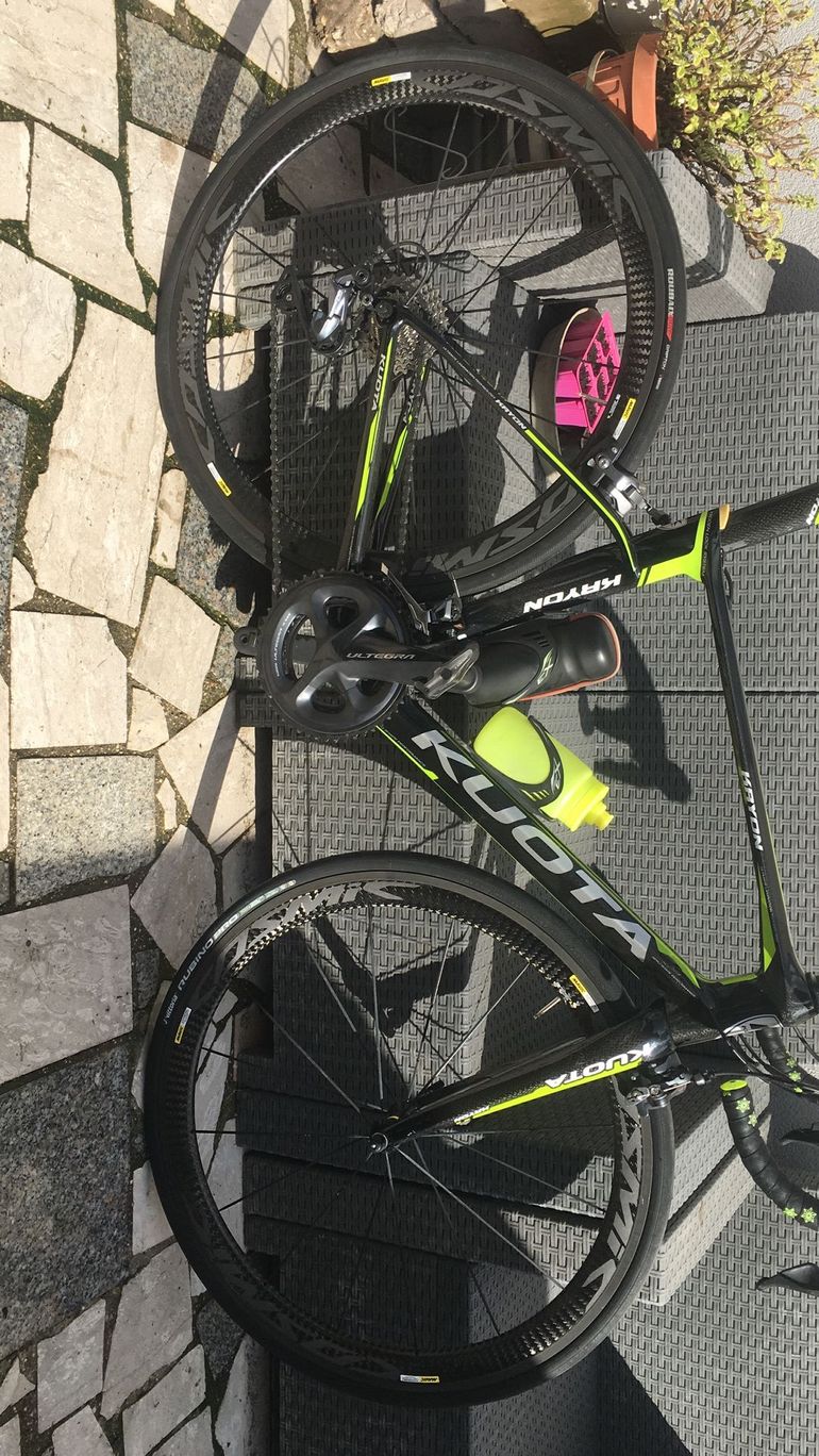 Used Kuota Kryon Ultegra Kuota Kryon Ultegra Custom Shimano Ultegra 2020 Road & Gravel, Black — image 5 of 6