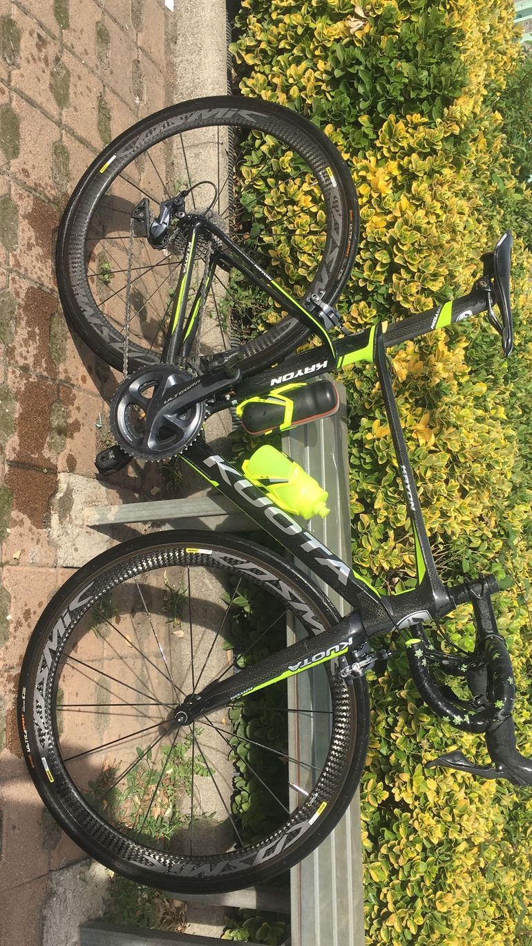 Used Kuota Kryon Ultegra Kuota Kryon Ultegra Custom Shimano Ultegra 2020 Road & Gravel, Black — image 6 of 6