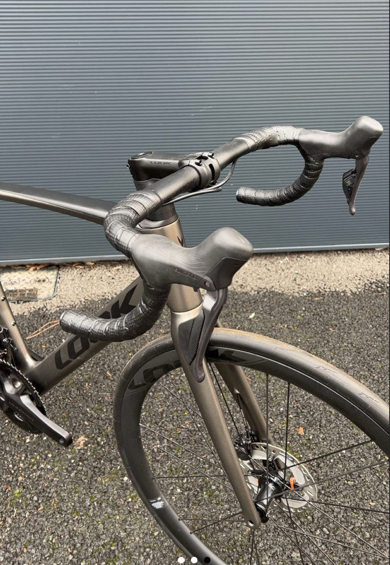Used Look 765 Optimum Charcoal - SHIMANO 105 DI2 2024 2024 Road & Gravel, Light Gray — image 3 of 3