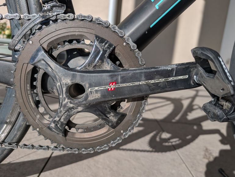 Used Bianchi Specialissima Super Record 2018 2018 Road & Gravel, Black — image 3 of 9