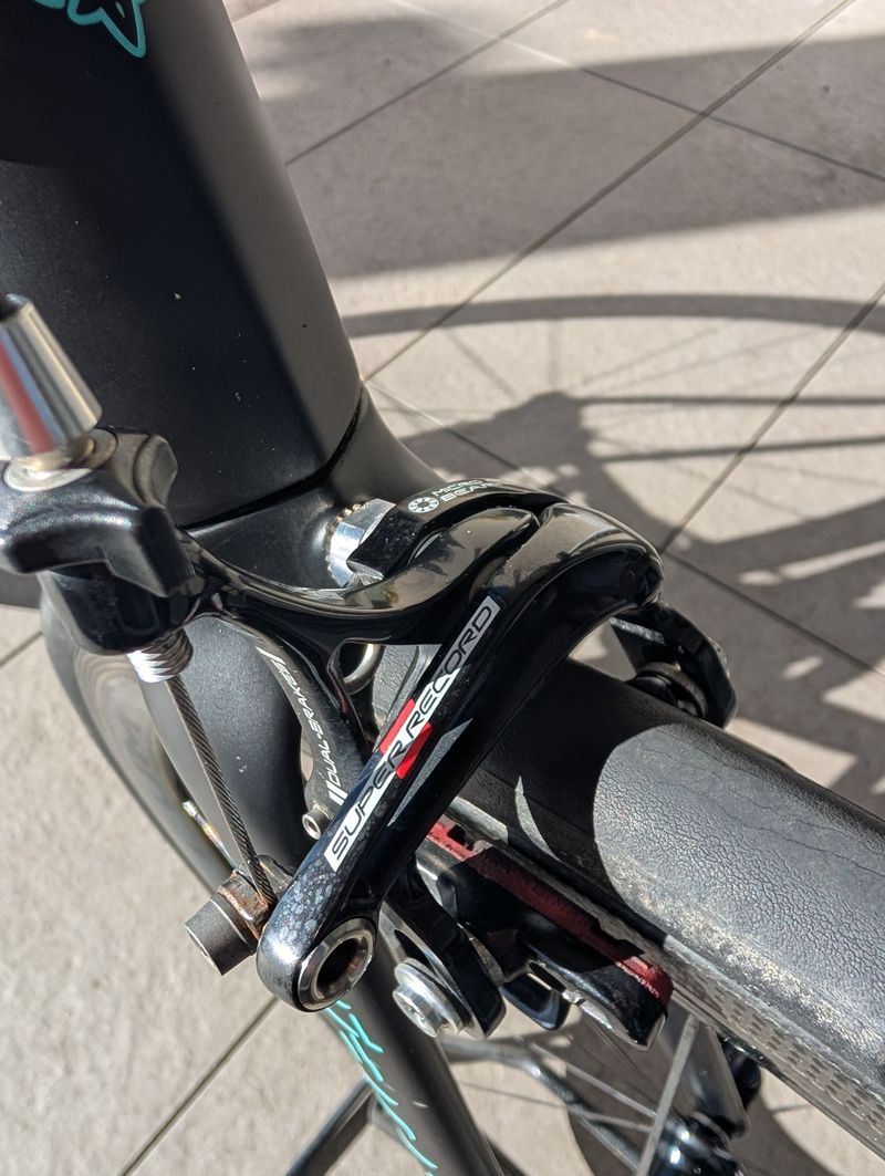 Used Bianchi Specialissima Super Record 2018 2018 Road & Gravel, Black — image 8 of 9