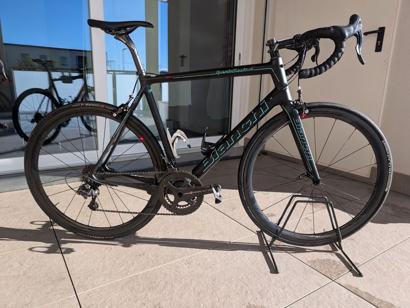Used Bianchi Specialissima Super Record 2018 2018 Road & Gravel, Black — image 4 of 9
