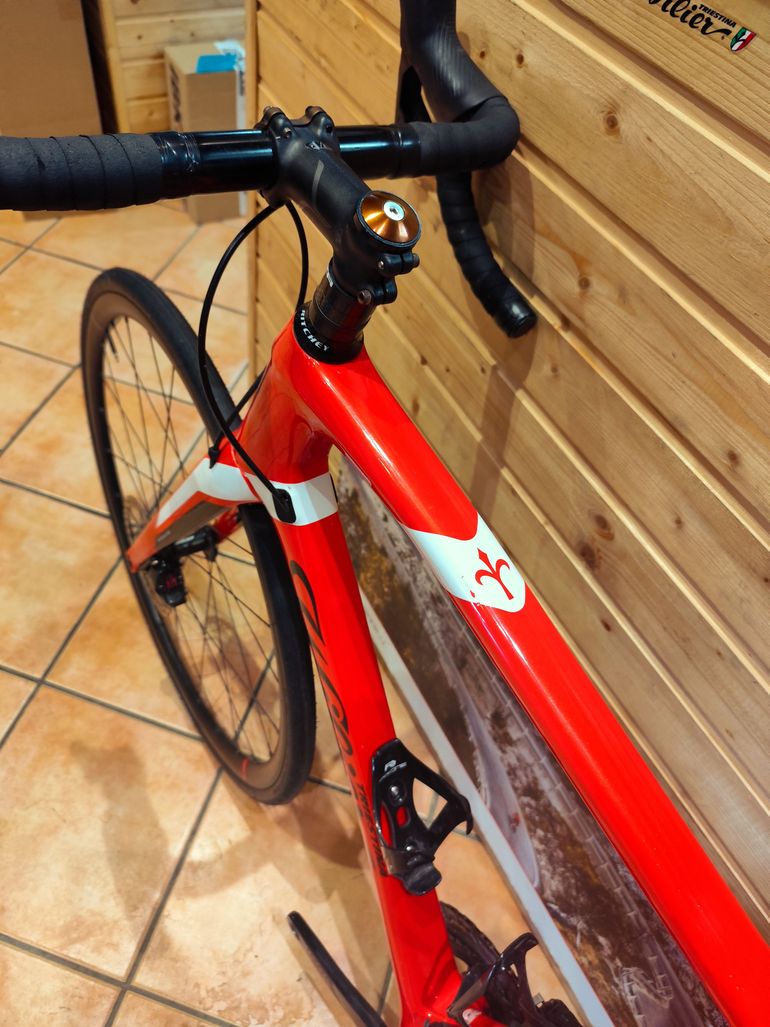 Used Wilier GTR TEAM DISC SRAM RIVAL AXS 2023 Road & Gravel, Red — image 15 of 18