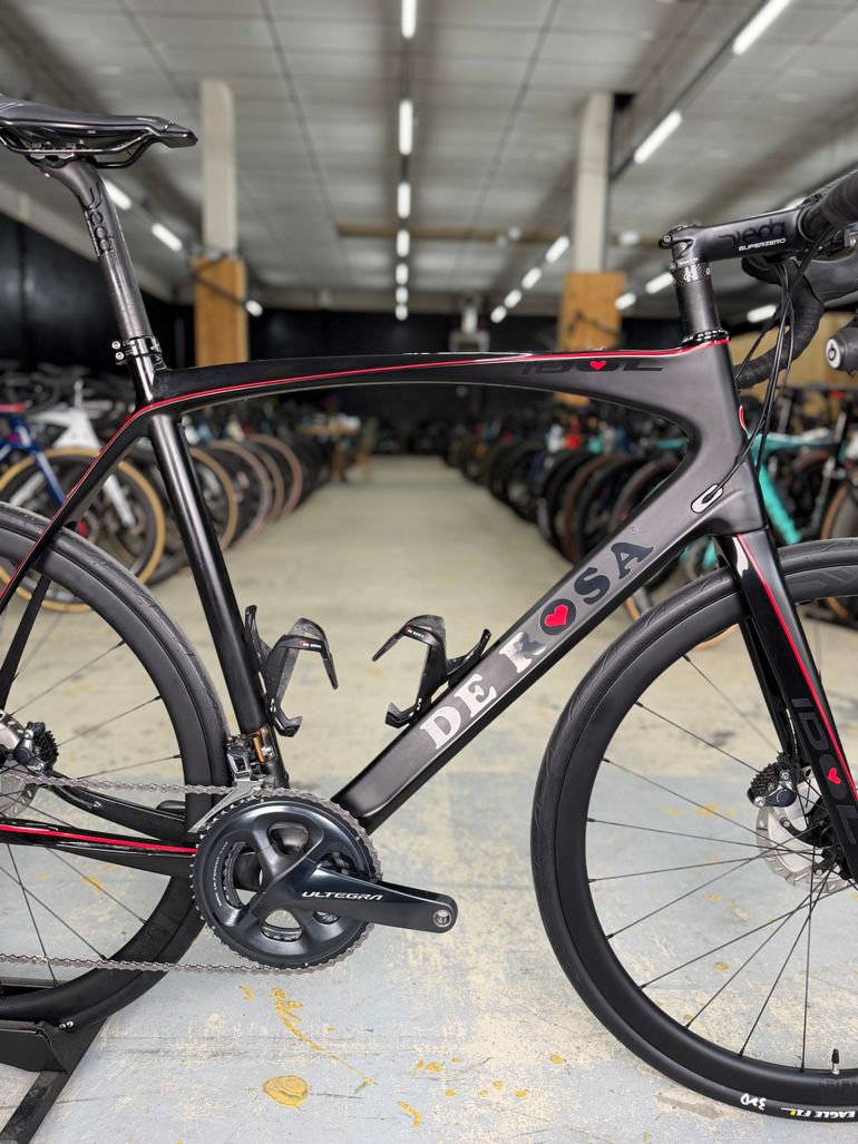 Used De Rosa Idol Ultegra Carbon 2020 2020 Road & Gravel, Black — image 9 of 17