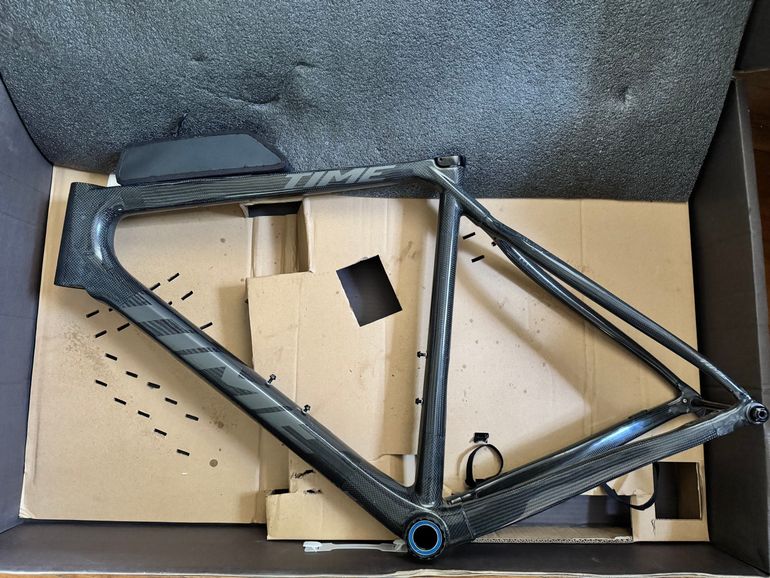 Used Time ADHX Frameset 2025 Road & Gravel, Black — image 2 of 3