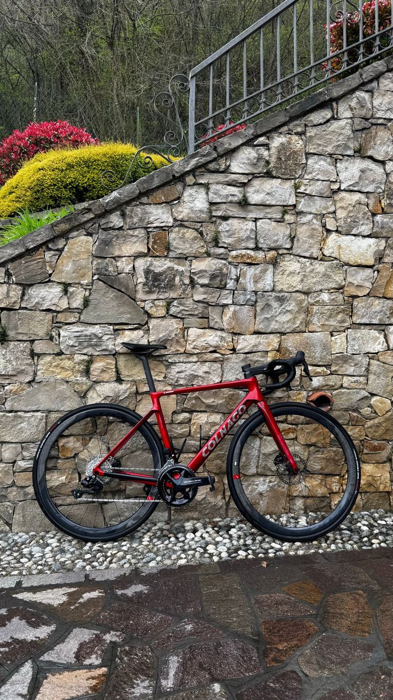 Used Colnago V4 Shimano Ultegra Di2 2025 Frameset 2025 Road & Gravel, Red — image 4 of 7