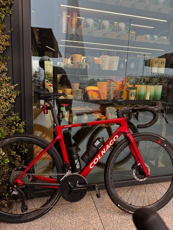 Used Colnago V4 Shimano Ultegra Di2 2025 Frameset 2025 Road & Gravel, Red — image 2 of 7