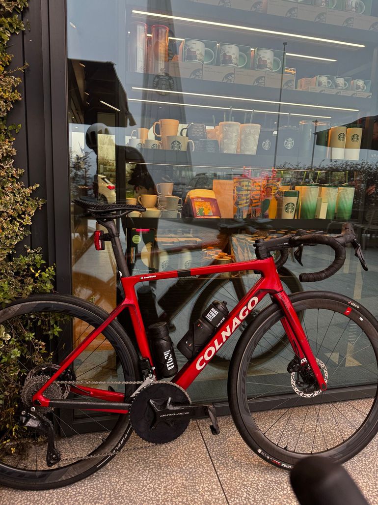 Used Colnago V4 Shimano Ultegra Di2 2025 Frameset 2025 Road & Gravel, Red — image 2 of 7